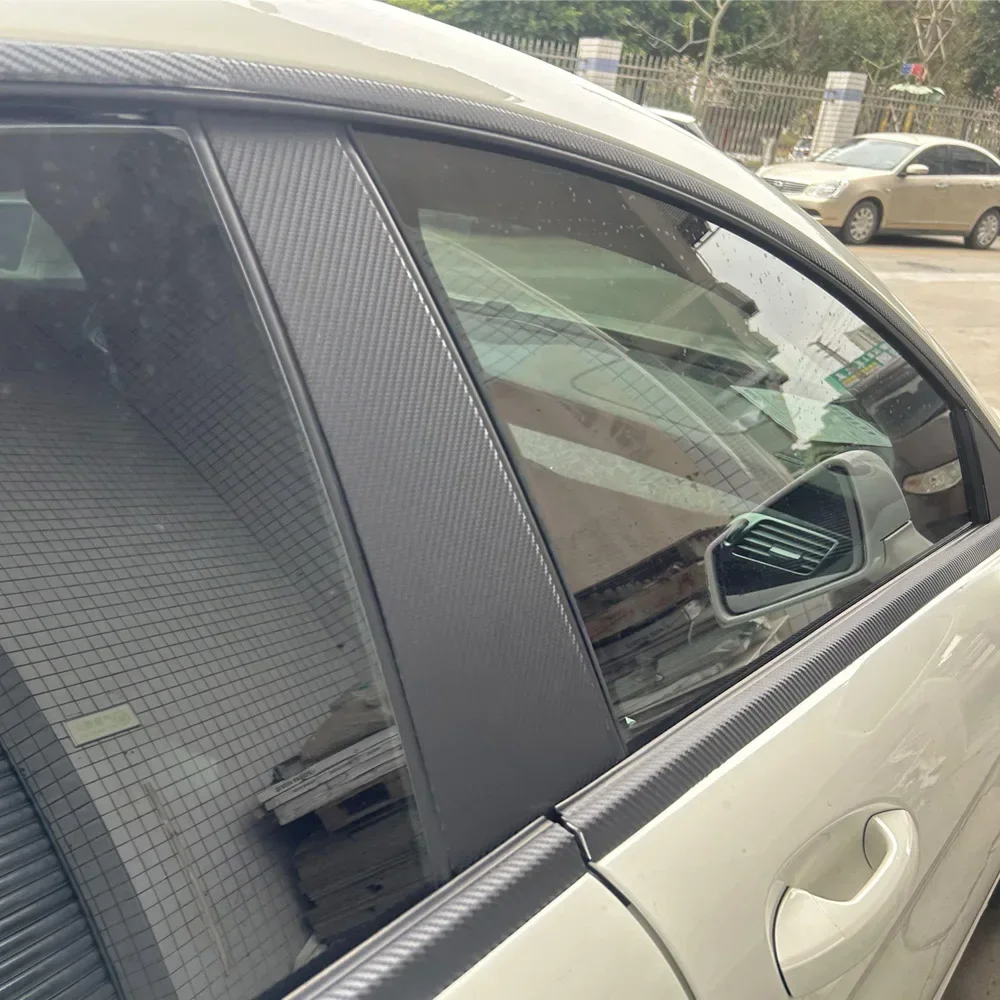 For Mercedes Benz CLS W218 2012-2017 Sedan Window Chrome Delete Blackout ABC Pillars Glossy Black Stickers - Image 5