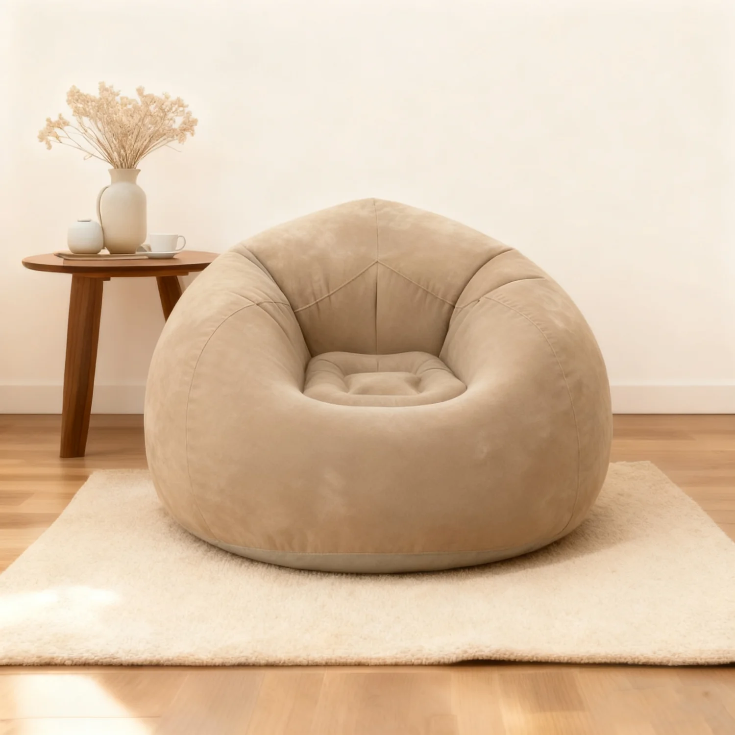 

Bean Bag Chairs Inflatable Camping Chairs Inflatable Lazy Sofa Blow up Chairs Folding Portable Inflatable Chair for Living Room