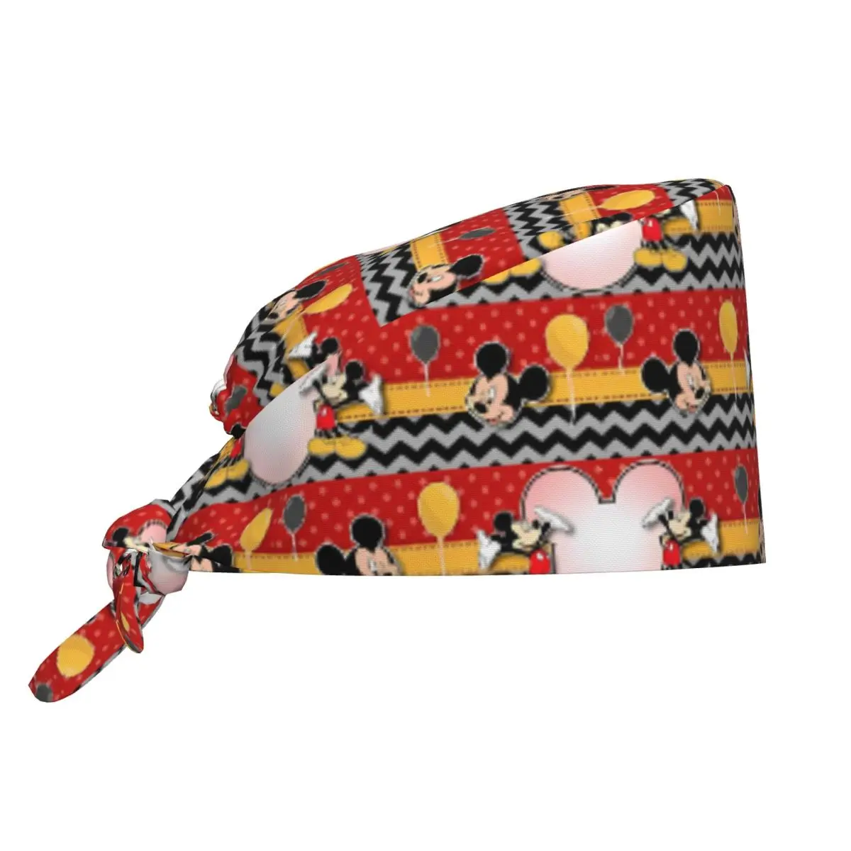 منزعج ميكي ماوس فرك القبعات خمر المشغل التمريض قبعة جراحية للرجال النساء الخدمة الصحية التمريض العمل القبعات قبعة