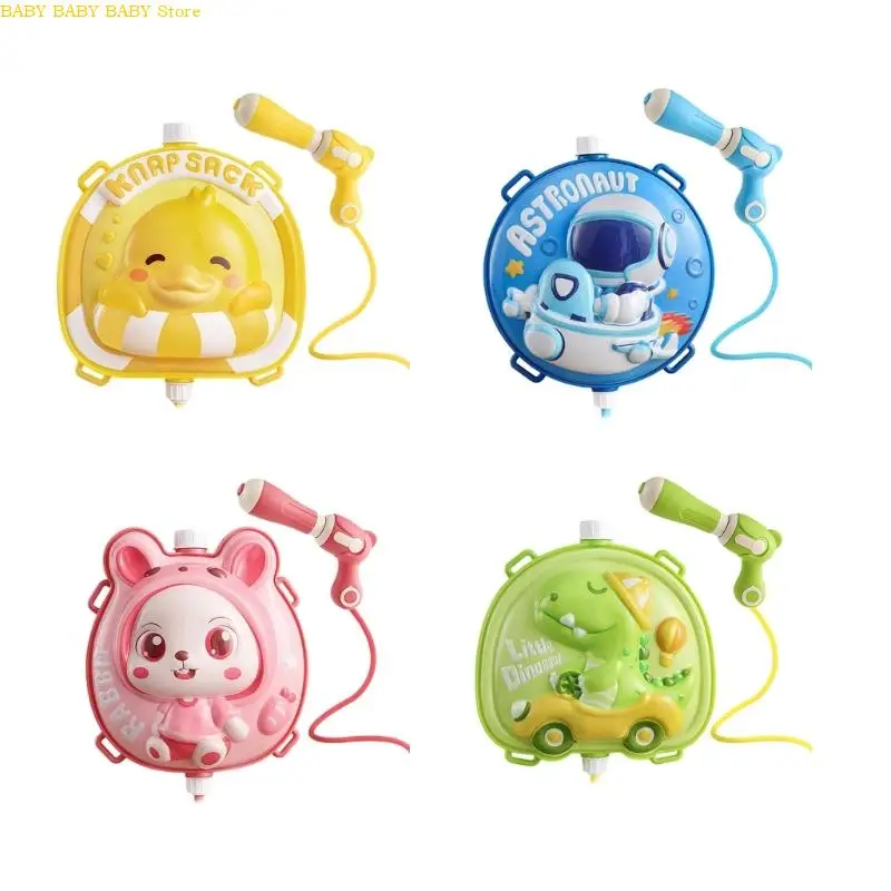 

Q81A Pulling Backpack Water Squirter Toy Water Guns For Toddler Outdoor Water Play