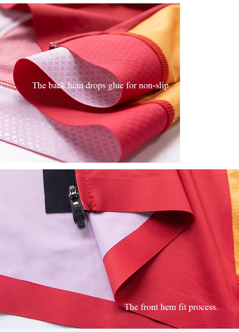 INBIKE Herren Radtrikot Kurzarm Sommer Atmungsaktiv Straßen- und Mountainbike-Bekleidung Outdoor-Sportbekleidung Fahrradbekleidung – Detail 6