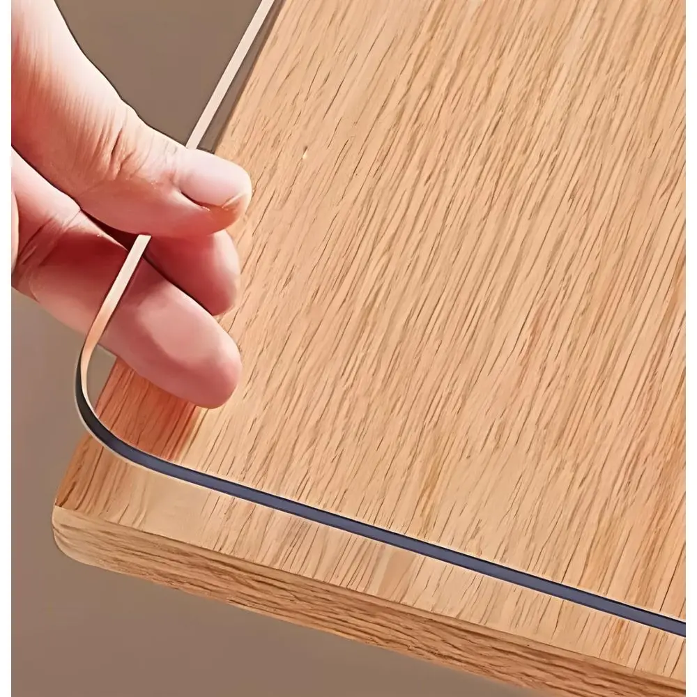 42x64 Clear PVC Desk Mat Protector, 2mm Thick, Non-Slip, Heat Resistant for Home or Office