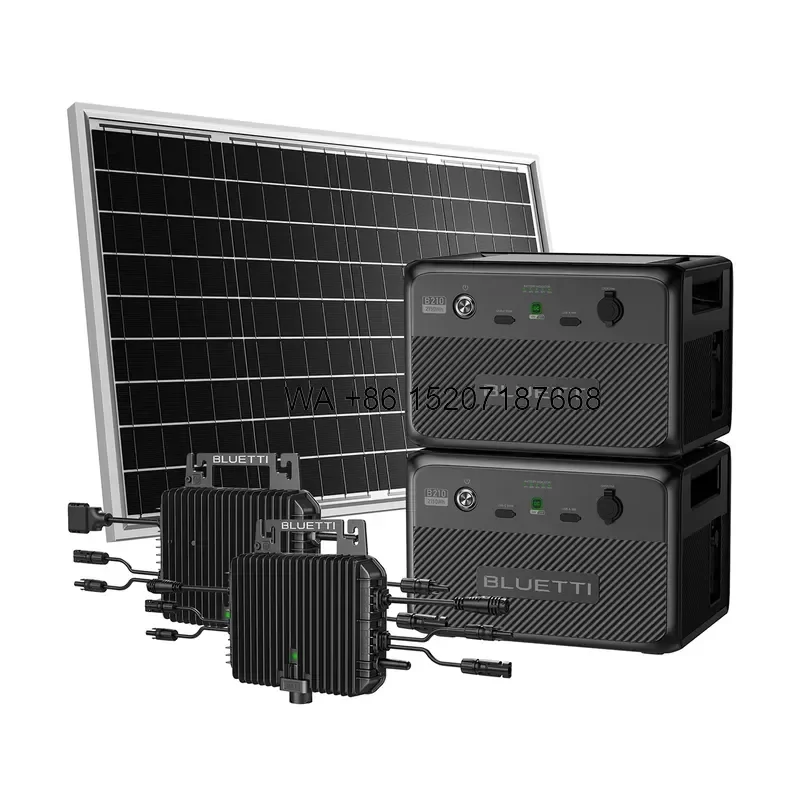 Wmwmnu for BLUETTI Portable Micro Balcony PV Power System 600W 800W IP65 Waterproof App Control Eligible for DIY Installation