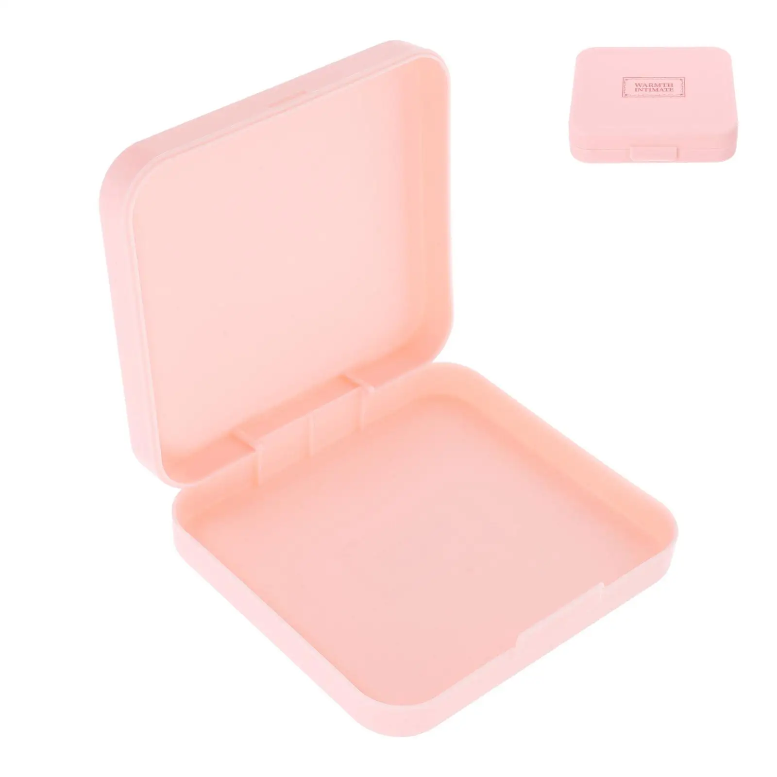 

Sanitary Napkin Storage Box Portable Pad Tampon Holder Small Feminine Products Case Travel Container Organizer Bathroom