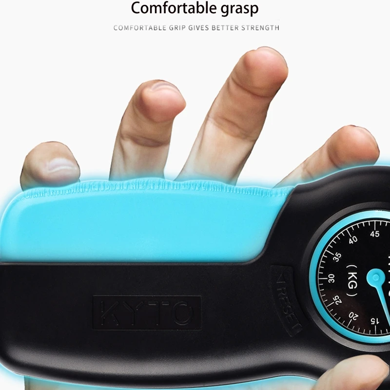 Hand Dynamometer Grip Power Strength Measurement Meter Fitness Training Strengthener Wrist Arm Muscle Exerciser