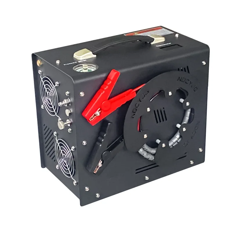 

Pin winding model built-in self-stop 220v-110v high pressure car inflator 30MPA air pump 4500