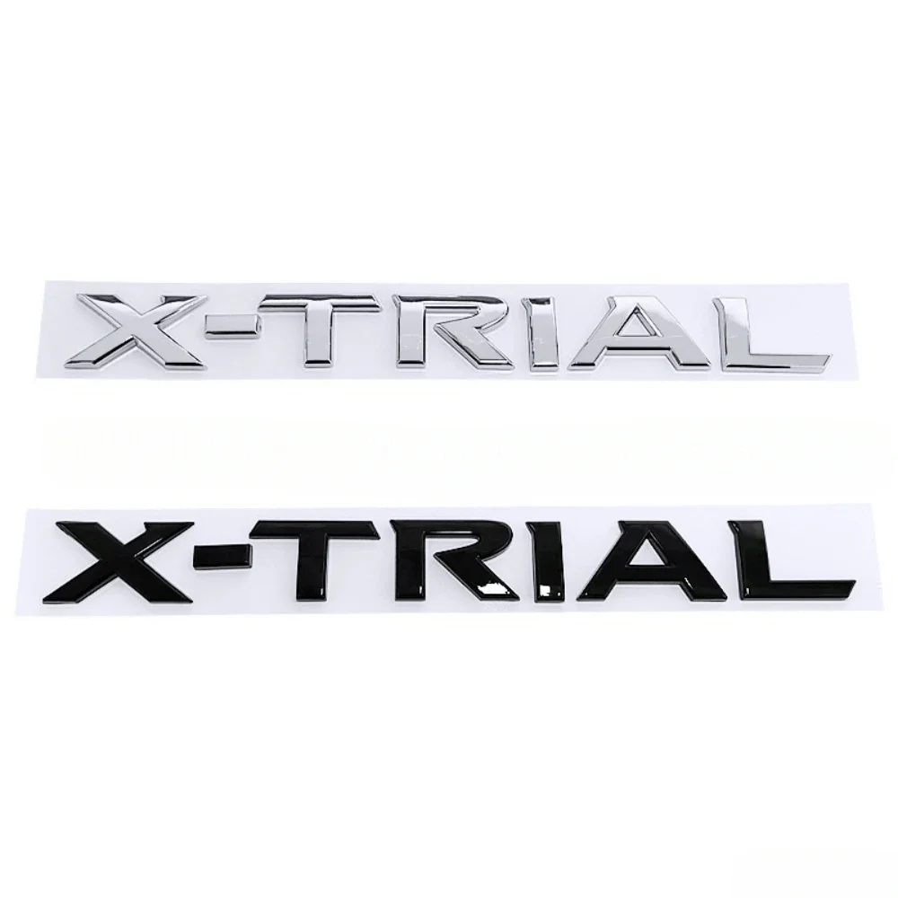 

New Pretty ABS X-TRAIL XTRAIL Car Letter Rear Tail Trunk Decals Emblem Badge Sticker Auto Styling Accessories for Nissan XTRAIL