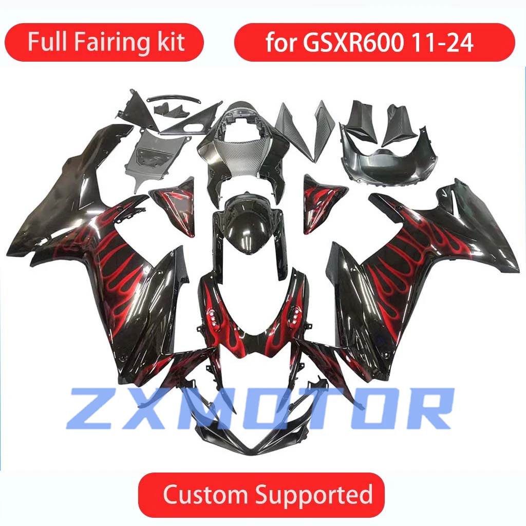 

Race Fairing Body Kit GSXR 600 750 2011-2024 Customizable ABS Plastic Motorcycle Aftermarket Fairings for GSXR600 GSXR750