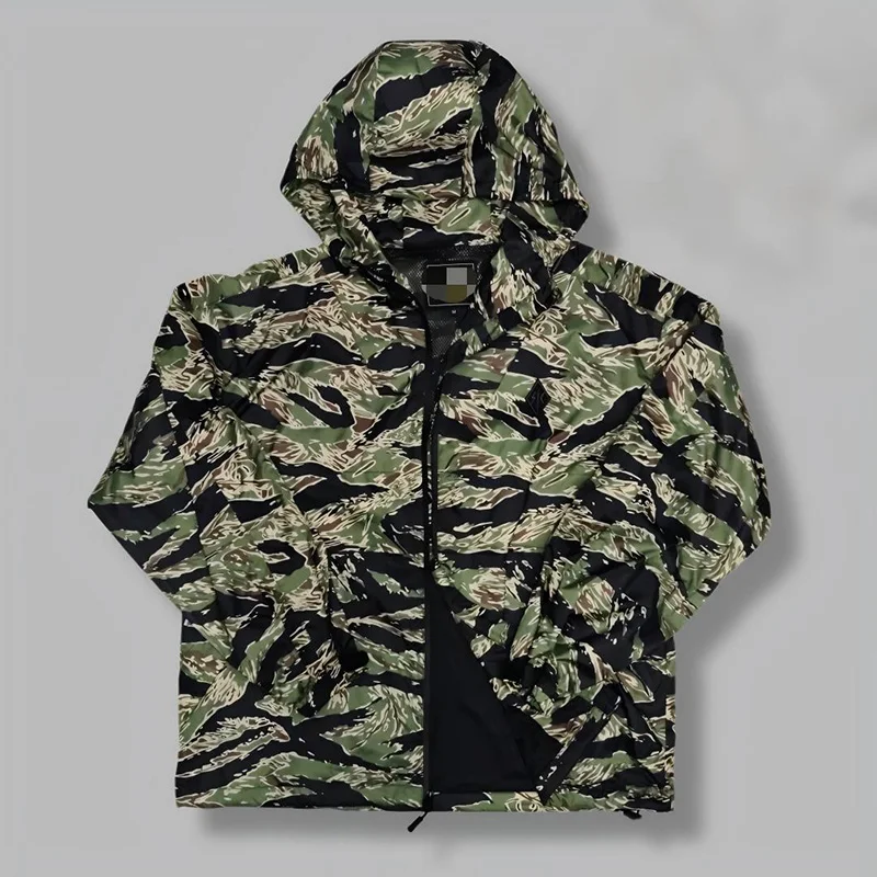 

QIL x SC.IRREGULARS Gen.III Waterproof Windbreaker Green Tiger Color