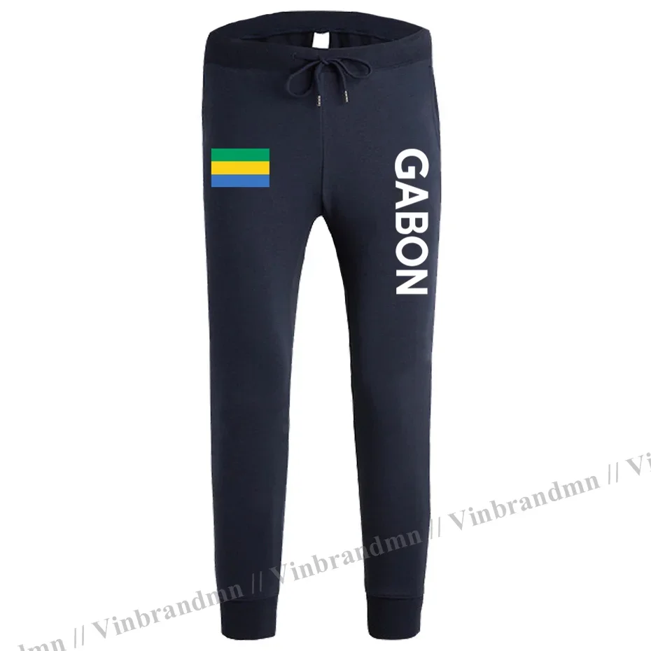 Gabonese Republic Gabon Gabonaise GAB GA mens pants joggers jumpsuit sweatpants track sweat fitness fleece tactical casual NEW