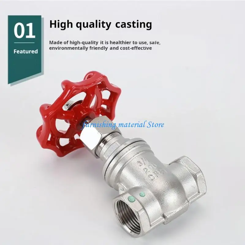 

Y5GD Stainless Steel Water Valves 1/2Inch 3/4Inch 1Inch for House & Industrial Use