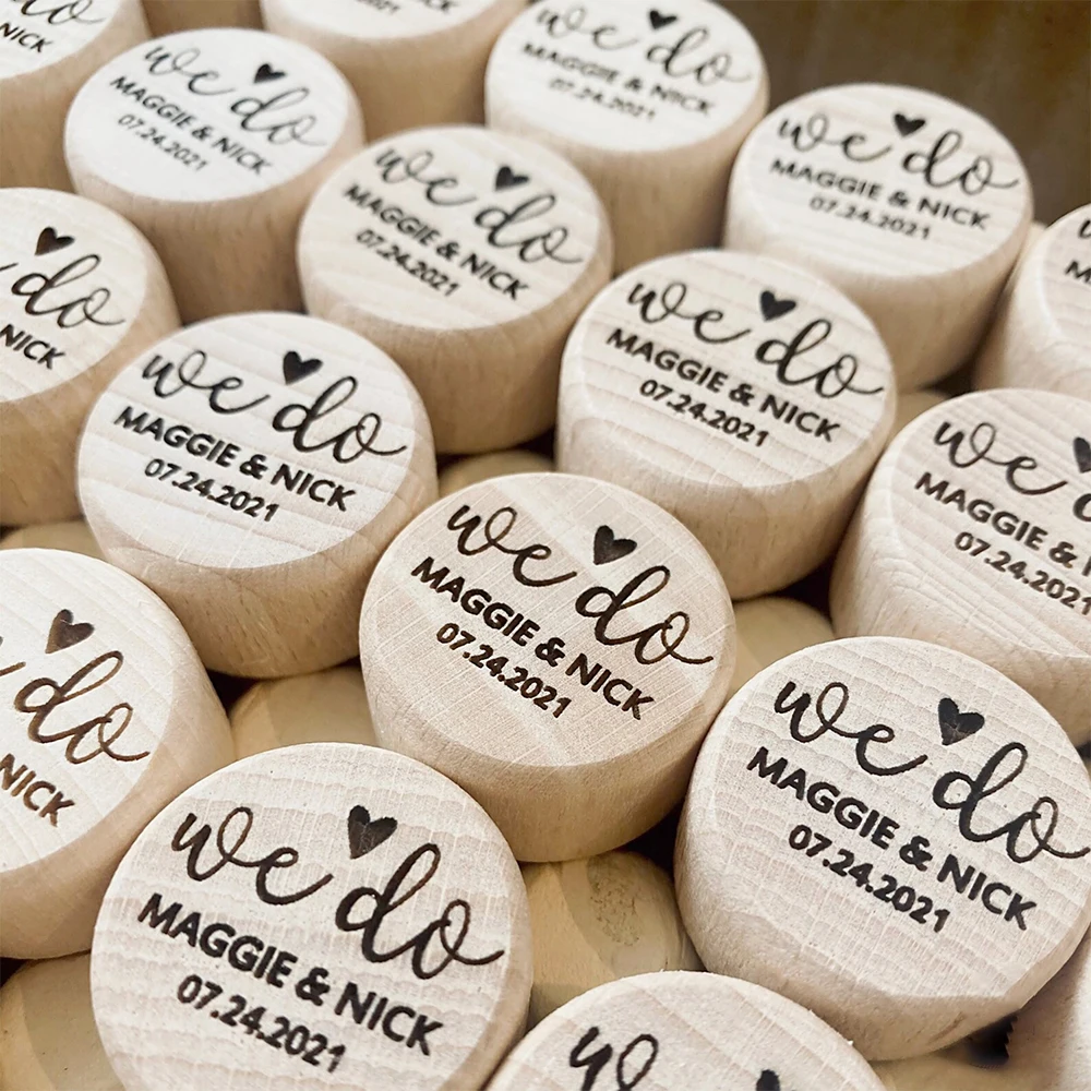 

Customized Wood Wine Bottle Stopper Wedding party Baby Shower Party Gift Thank You Favors for Guest Engraved Wine Cork in Bulk