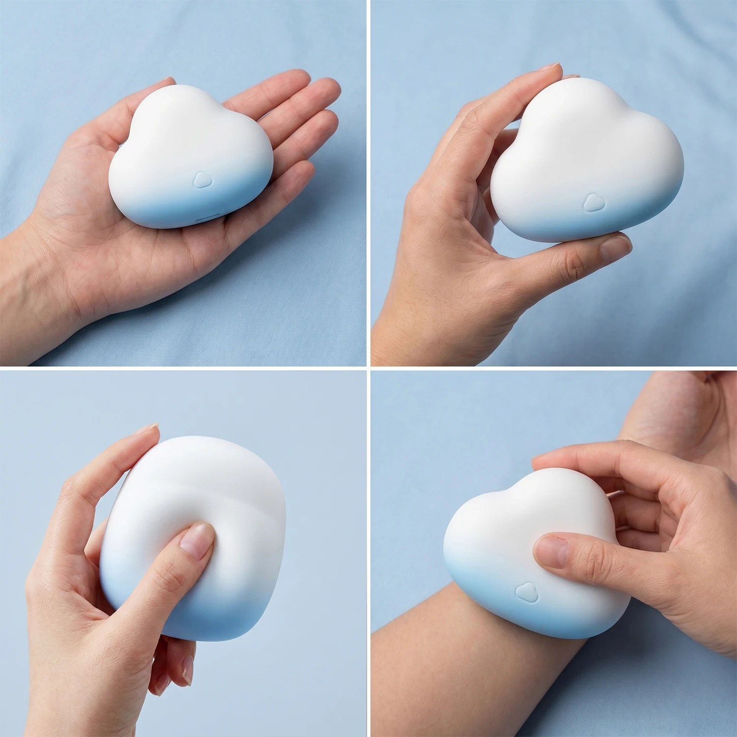 Cloud Portable Multi-mode Massager, Can Relieve Pain and Sourness In Multiple Areas Gift for Parents/Office Workers