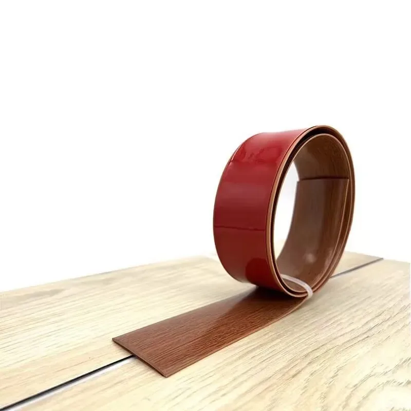 1roll 1/2/3 meter PVC Vloer Overgang Strip Drempel Rand Trim Strip Zelfklevende Deuropening vloer Verbinding Strip Home Hardware - afbeelding 2