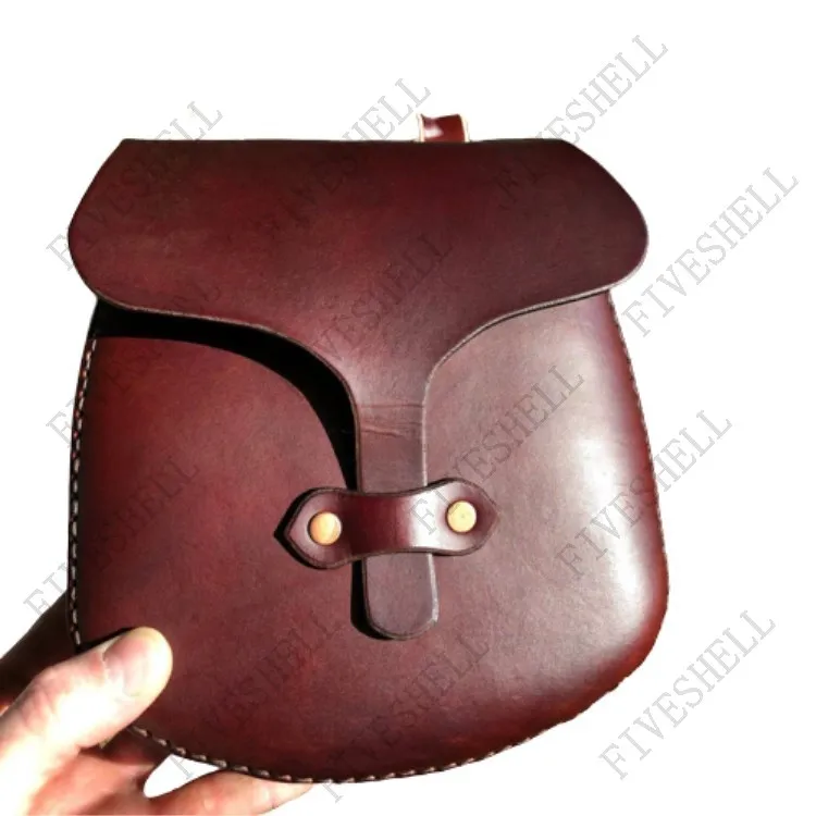 Medieval Accessory Cosplay Adult Pouch Bag Viking Belt PU Leather Wallet Men Women Steampunk Knight Pirate Costume Antique Gear