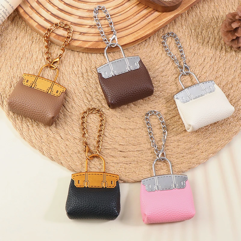 〔CC88〕New Mini Small Bag Pendant.Metal Chain Pocket Bag Keychain Women's Bag Charms Hangaing Decoration