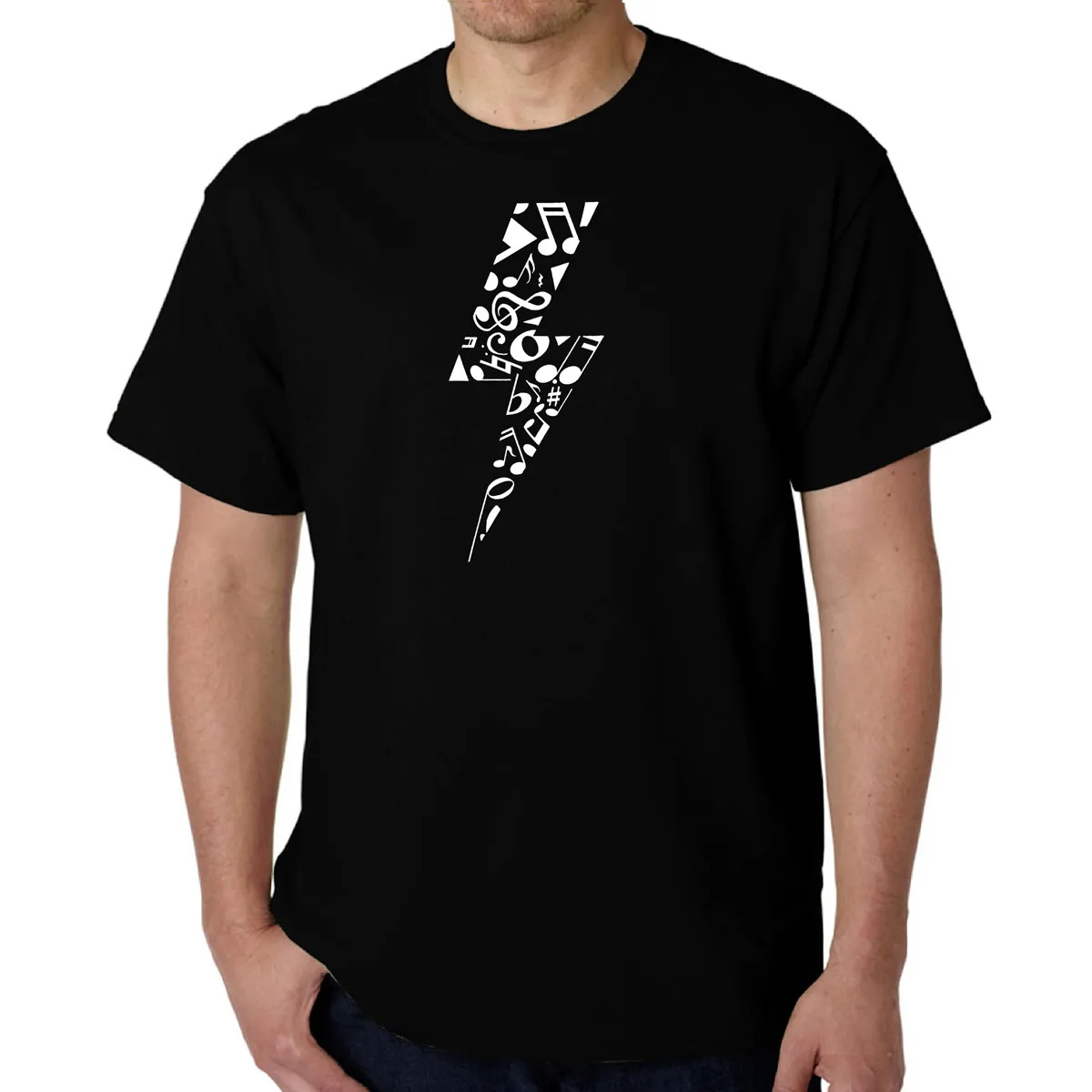

Summer 2025 Lightning Bolt - Men's Word Art Cotton Man Woman T-shirts Unisex Comfortable Round Neck Tops Oversized T-shirt