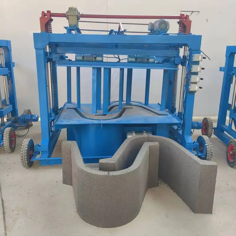 

Автоматическая машина для производства цементных блоков с управлением по бетону 4-26 PLC, низкие инвестиции