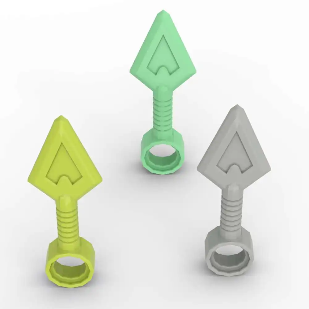 

MOC 10 шт. 98338 ручной рукав классический адаптивный кирпич копье короткое с отверстием для штифта строительный блок игрушка для взрослых мальчиков подарки на особый день