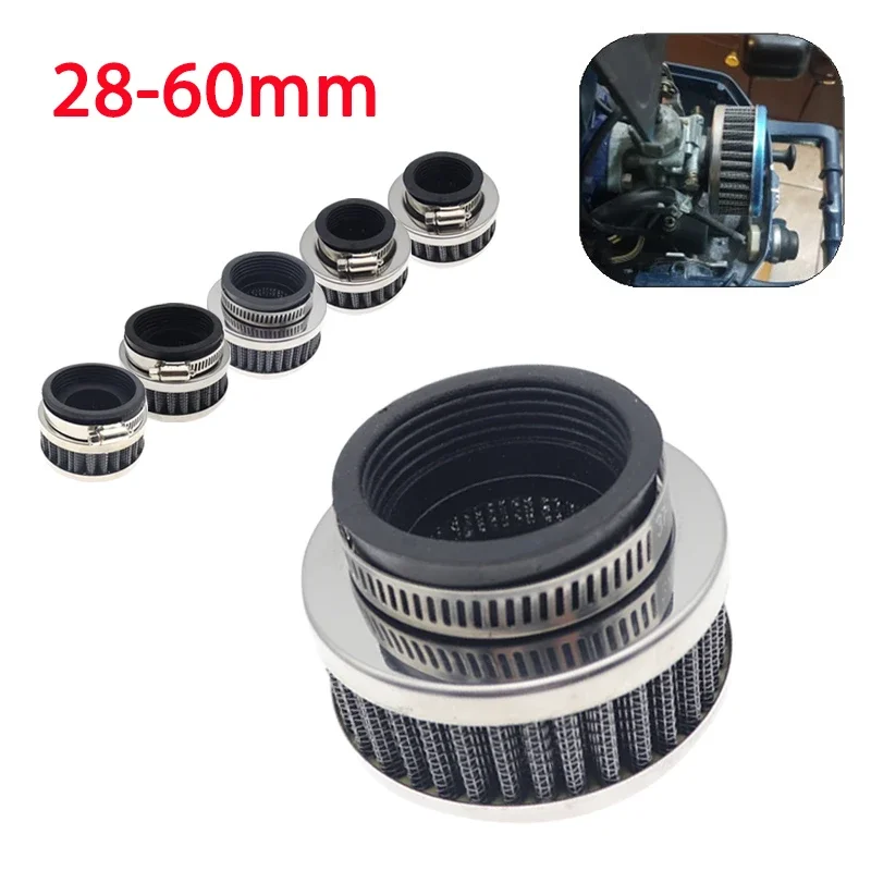 28mm-60mm Universal Luftfilter Reiniger Motorrad ATV Pit Dirt Bike Luftfilter Ansaugfilter für Honda Kawasaki Yamaha Moto