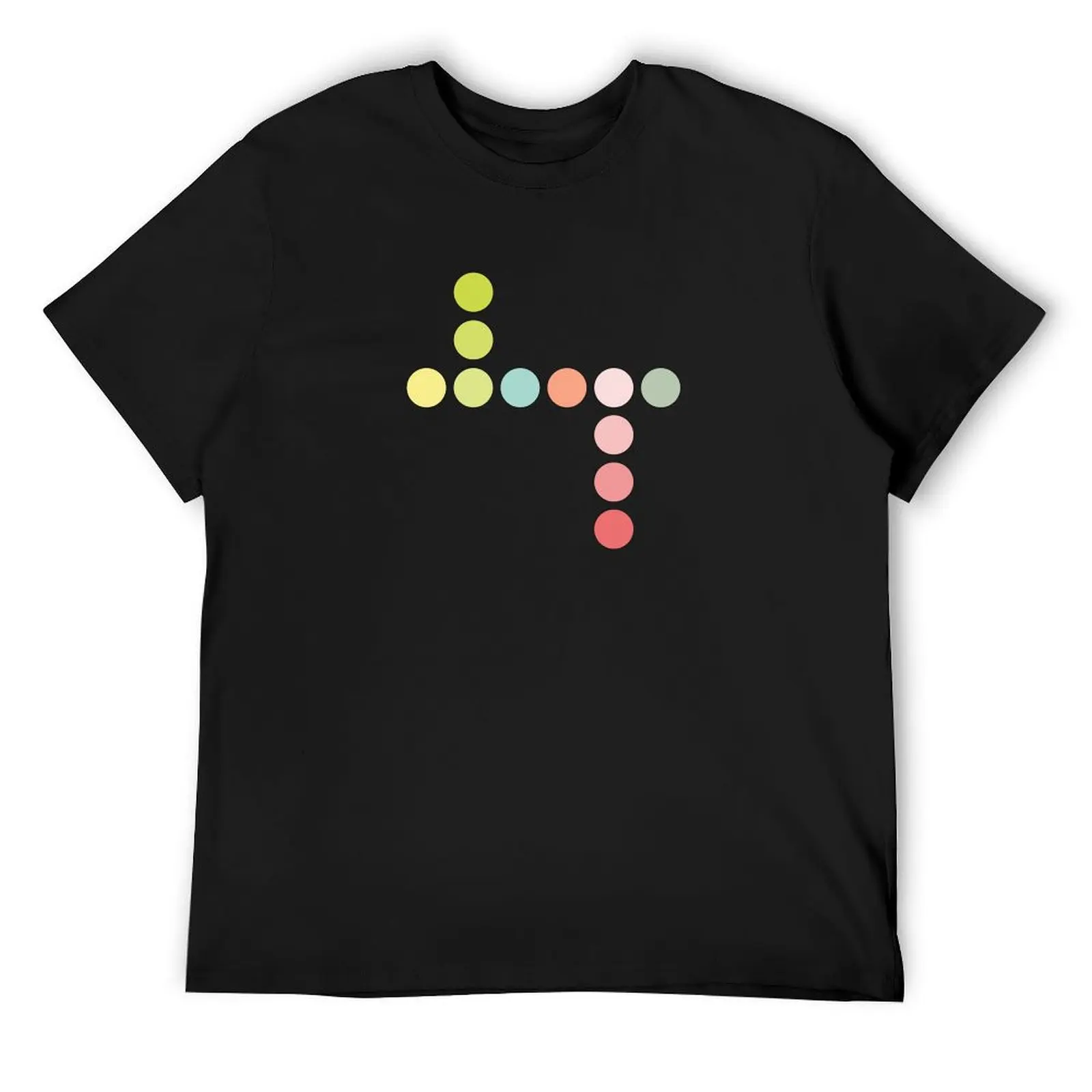 Pastel Dot Design T-Shirt graphic t shirts tops graphic shirts shirts graphic vintage t shirt men