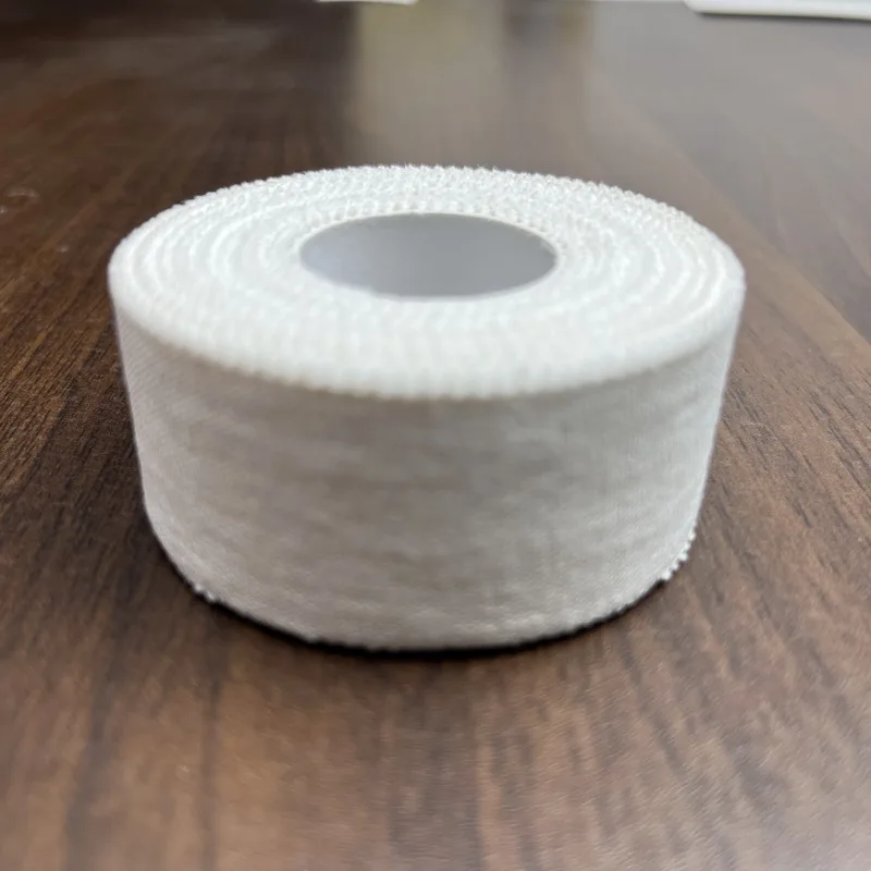 2,5/3,8/5 CM * 10 M Baumwolle Selbst-klebe Sport Band Für Finger Knöchel Schutz Handgelenk unterstützung Verstauchung Feste Medizinische Bandage Wunde Wrap – Detail 6