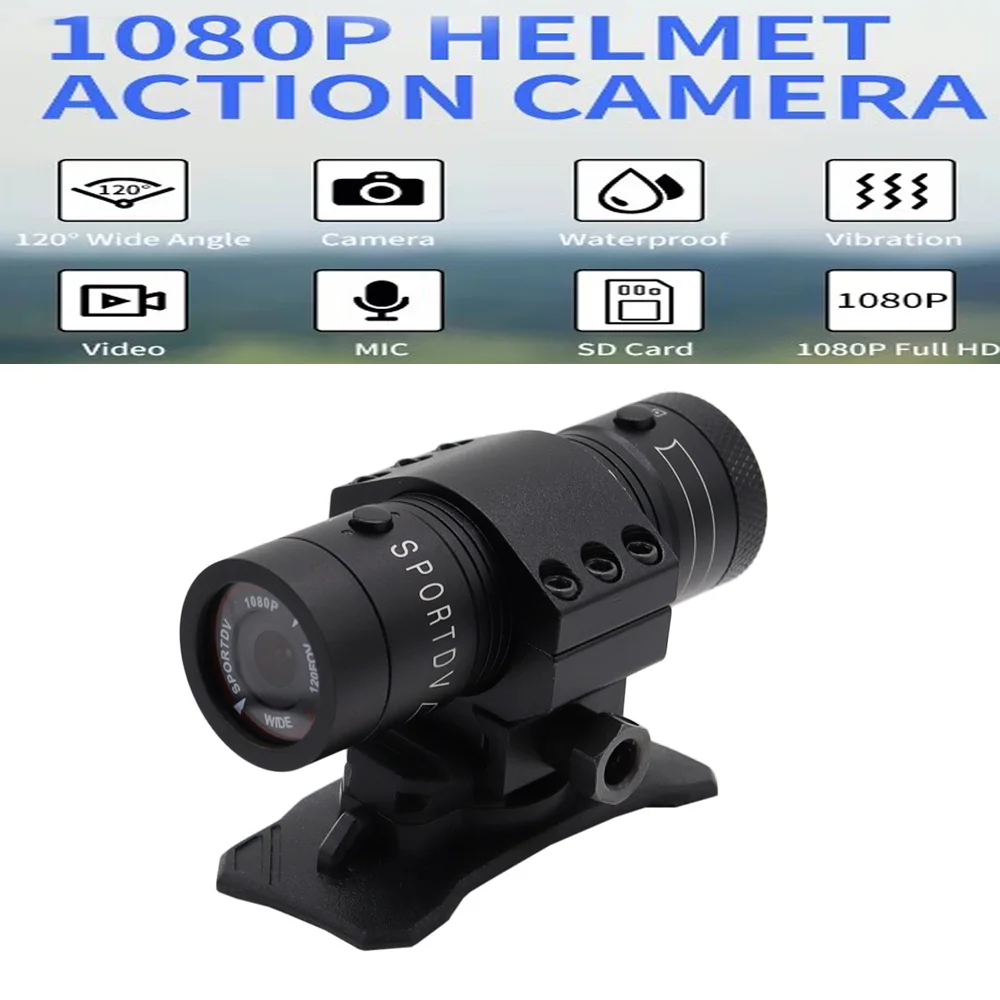 Tactical FAST MICH Helmet Camera Outdoor 1080P Sport Camera Hunting Airsoft CS Wargame Camera With Video Photo Function