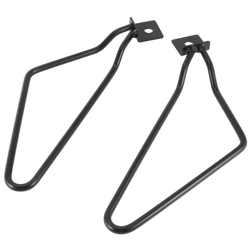 

2Pcs Motorcycle Black Saddle Bag Support Rod Mounting Bracket For Sportster Xl 883 1200Travel Bag Bracket