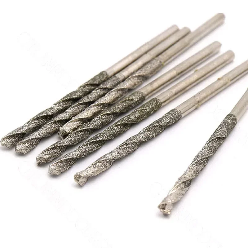 

Diamond Coated Drill Bit Tipped Twist Drill Bit for Tile Stone Marble Brick Hole Drilling 0.8 1.0 1.2 1.5 1.8 2.0 2.5 3.0mm