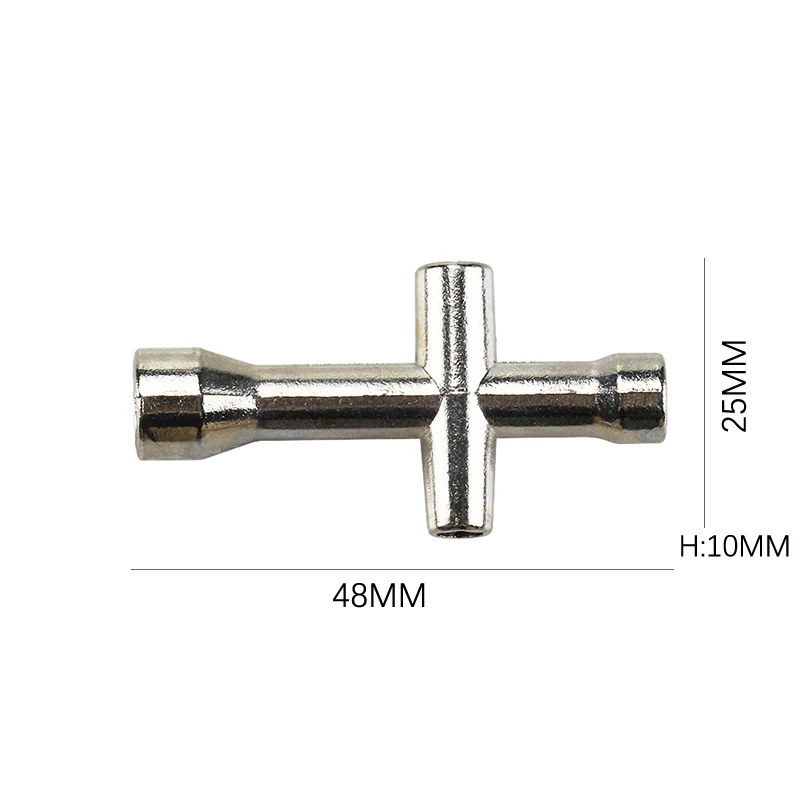 Screw Nut Hexagonal Cross Wrench Mini M2 M2.5 M3 M4 Screw Nut Cross Wrench Sleeve Maintenance Tool Nut Tool Special For Robots