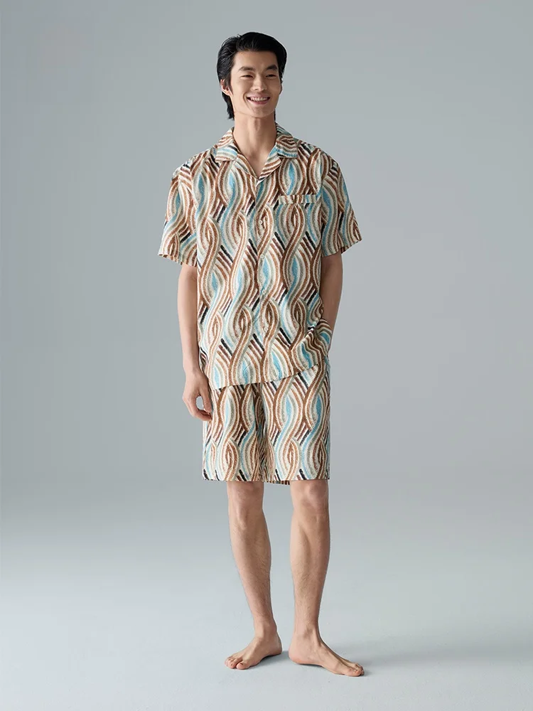 conjunto-de-ropa-de-dormir-para-hombre-transpirable-antiestatico-estilo-cubano-ropa-de-casa-de-verano-manga-corta-con-botones-tela-de-seda-comodo-pijama