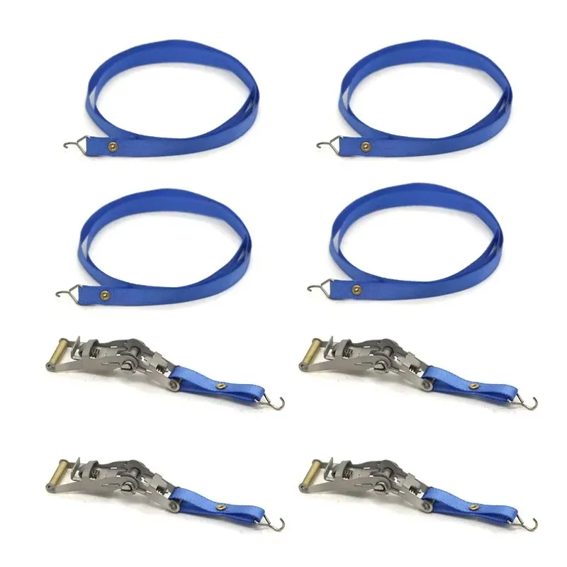 Rope Tightener Fastening Strap Binding Strap Tensioner JDM-196-A Length 39.5CM For 1/14 Tamiyaa RC Truck JDM DIY Toy Model Parts