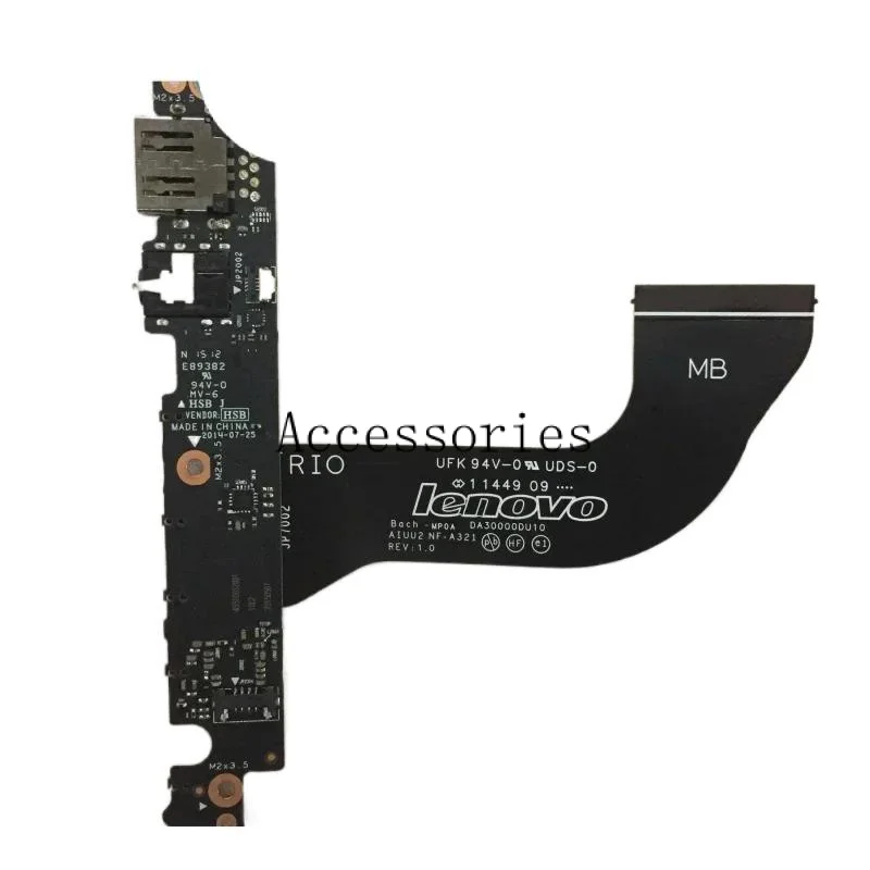 New Original for Lenovo Yoga 3 Pro 1370 laptop aiuu2 NS-A322 USB board audio board 5c50g97364 free. And fast shipping