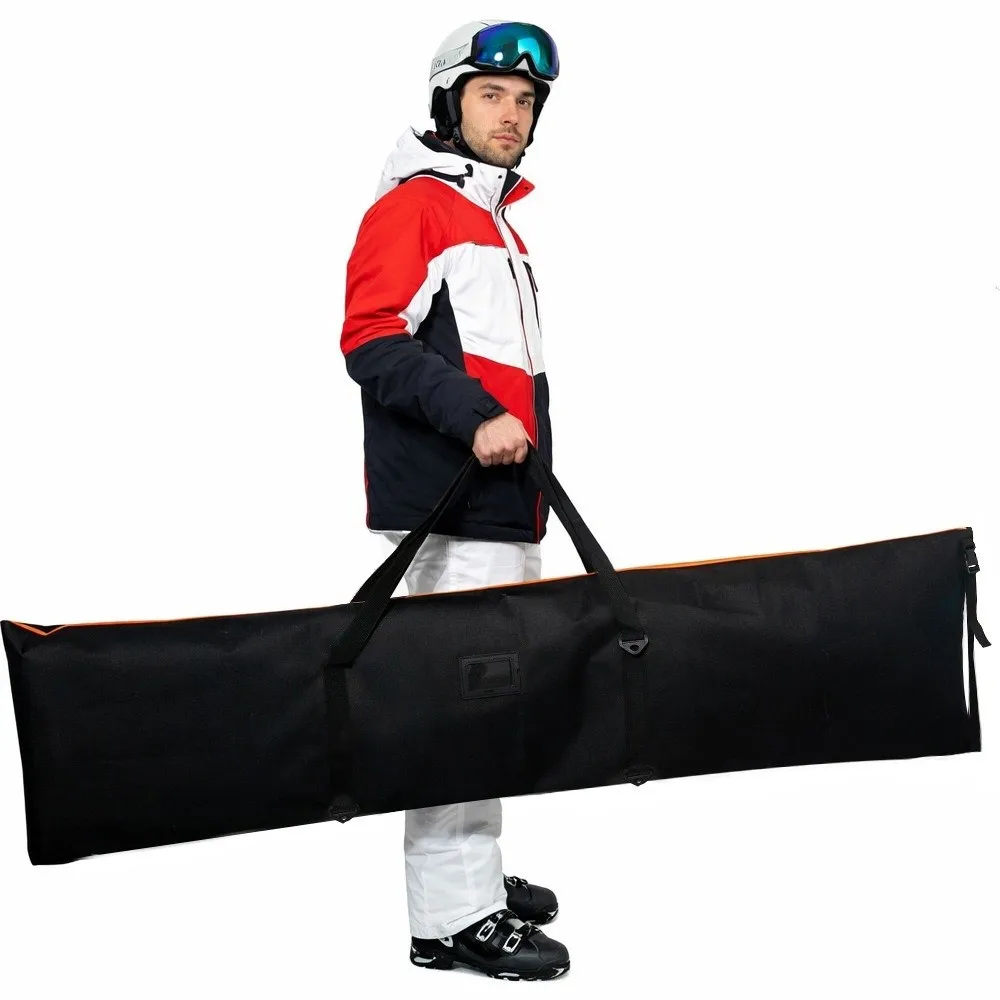 

Spacious Waterproof Snowboard Bag Adjustable Protective Ski Bag Dust-proof Portable Ski Device Organizer for Men Women
