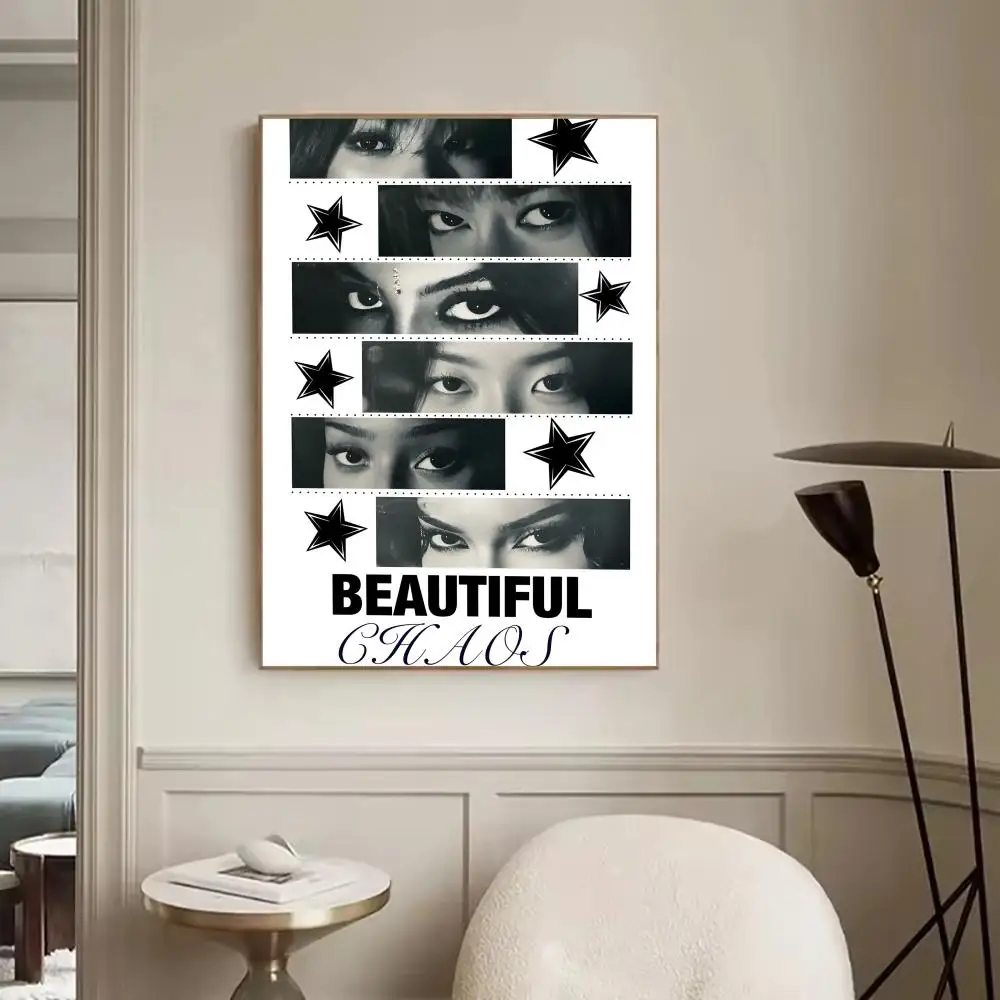K-pop group K-Katseye Poster Wall art print art suitable for living room bedroom bar parlor home decor gift hot - view 5