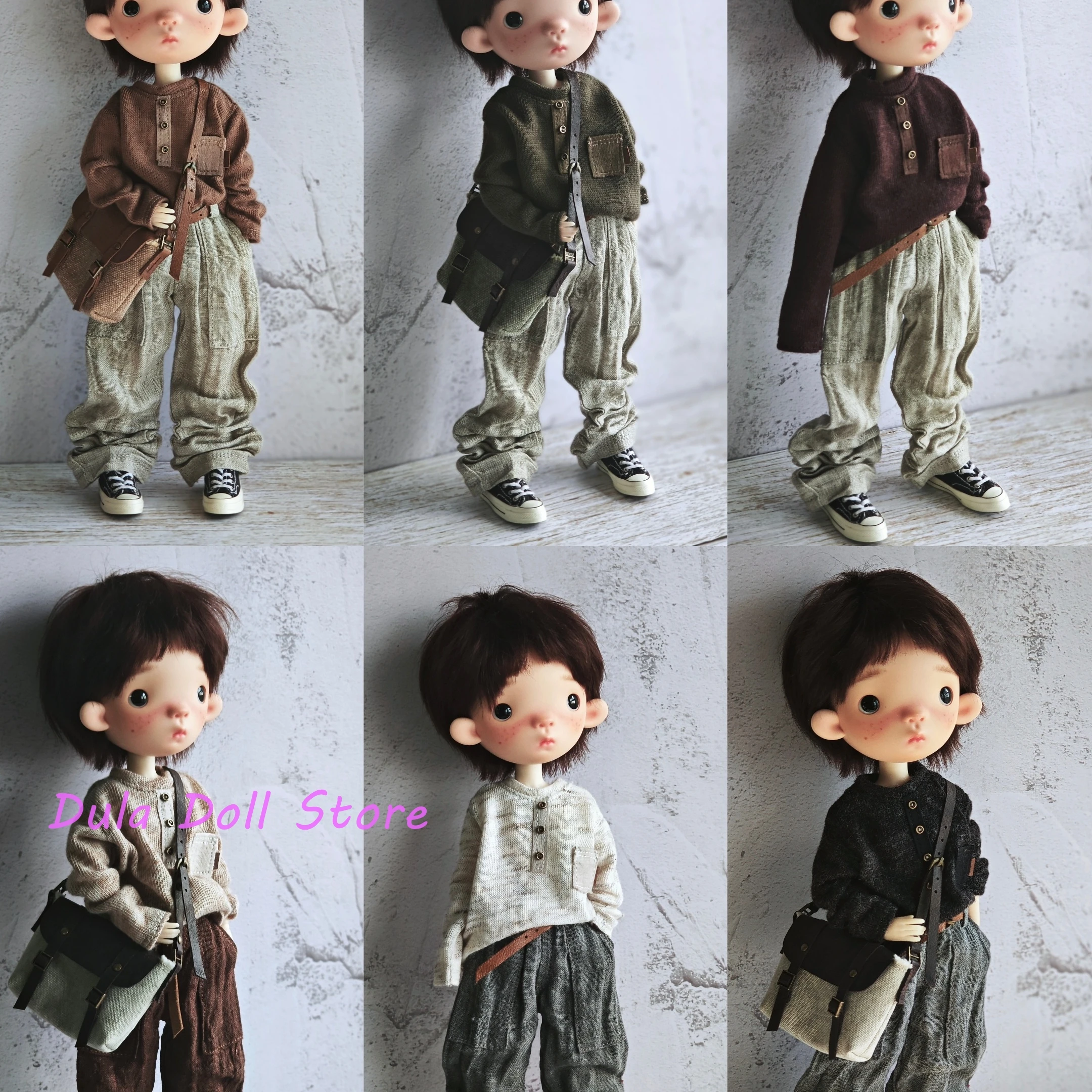 

Dula Doll Clothes Loose leg long pants with long sleeves for Blythe Landoudou Landaob24 ob22 Azone Licca ICY JerryB 1/6 Bjd Doll