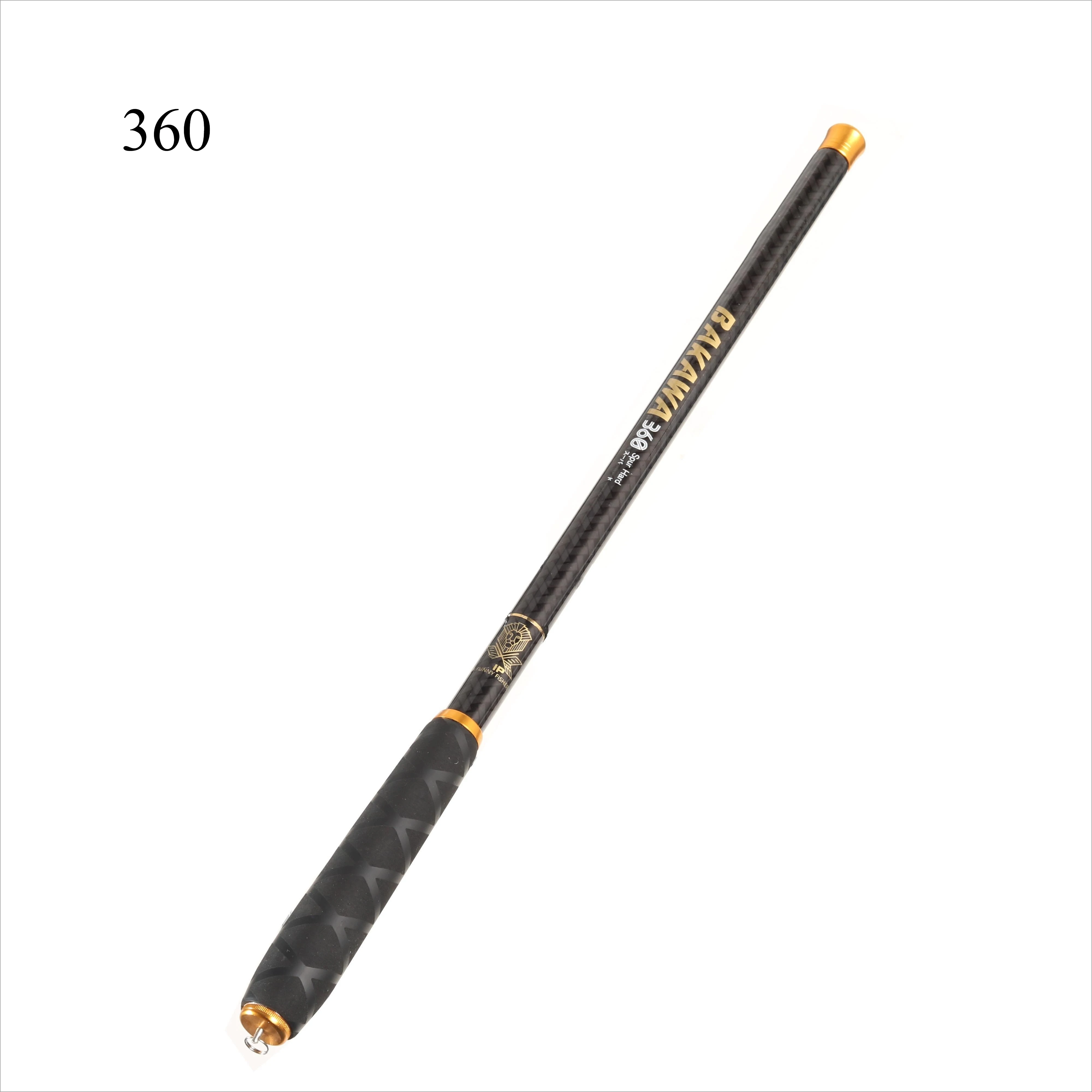 BAKAWA Ultraleichte Carbon-Angelruten 1,8M-7,2M Tragbare Teleskop-Reise-Mini-Stream-Feeder-Rute Harte Pesca Karpfen-Süßwasser-Angelrute