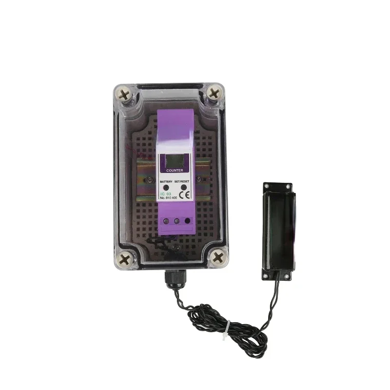 0-999 3 Digits LCD IP65 Smart Lightning Strike Counter Dust And Water Resistant Lightning IC 03 T