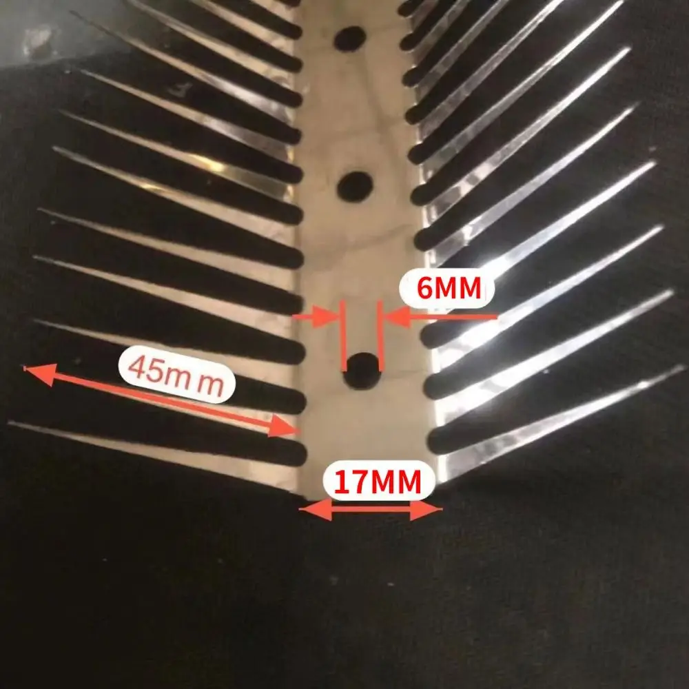 0.5/1m Stainless Steel Bird Spikes Bendable Flexible Squirrel Deterrent Entangle Design Rust-proof Anti Rat Snake Baffle Blocks