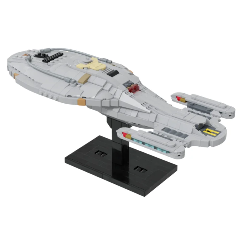 Modelo MOC Space Series - Blocos de brinquedo de construção de partículas pequenas (601 peças) - Adequado para todos os entusiastas de montar um desktop di