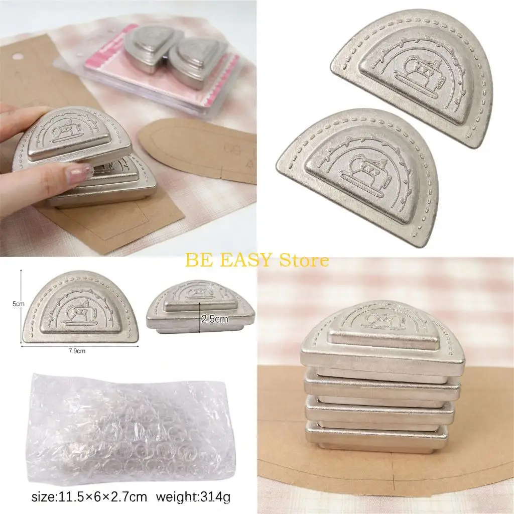 

E28F High Density Iron Fabric Weight for Stable Sewing on Large Fabrics and Crafting Projects with Ergonomic Handle