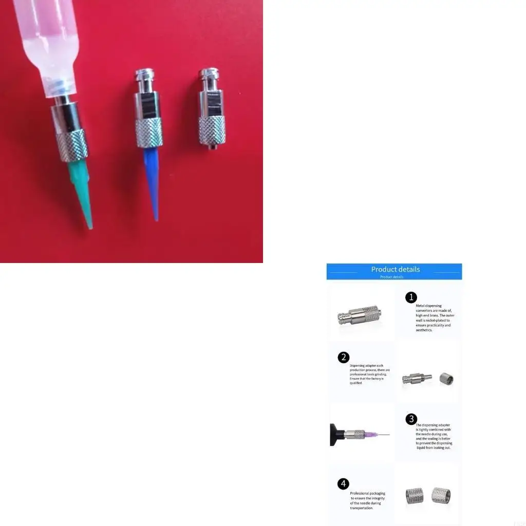 

P82E Pack Of 5/10pcs Luer Lock Extension Adapter For Stable Connection Across Device