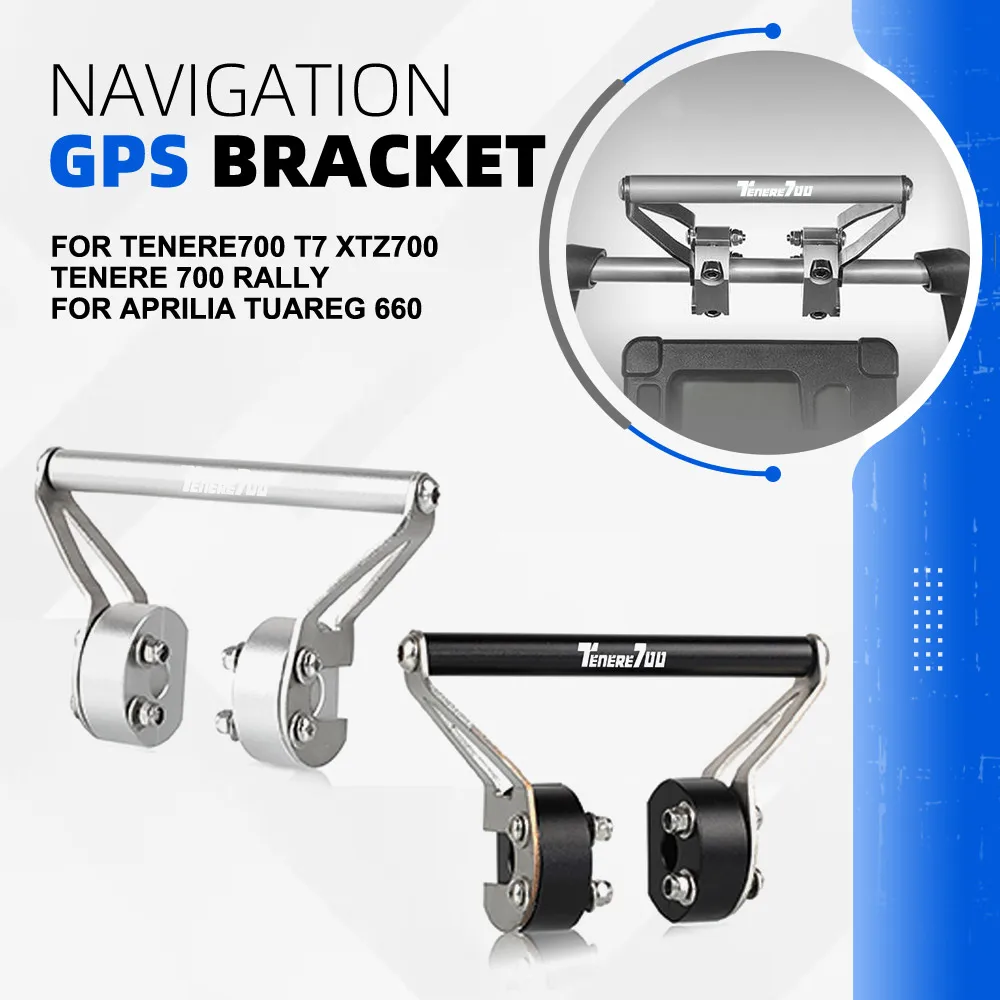 

For Yamaha Tenere700 T7 XTZ700 Tenere 700 Rally For APRILIA TUAREG 660 Motorcycle Phone GPS Navigation Bracket Cellphone Holder