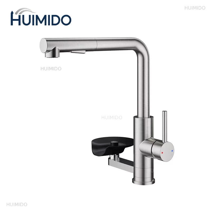 Kitchen Faucet Automatic Glass Cup Washer Pull Out  Sink Faucets Stainless Steel 304 Taps Kitchen Mixer Water Tap Crane