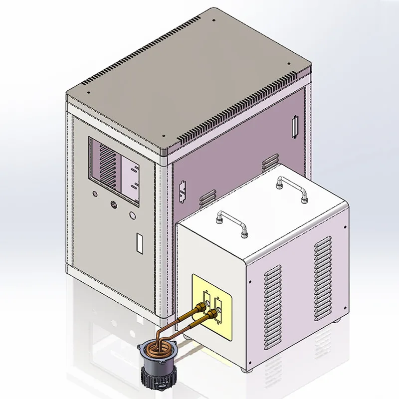 디지털 고주파 유도 가열 장비 제조업체 직판 30kw-200kw 고주파 유도 전원 공급 장치