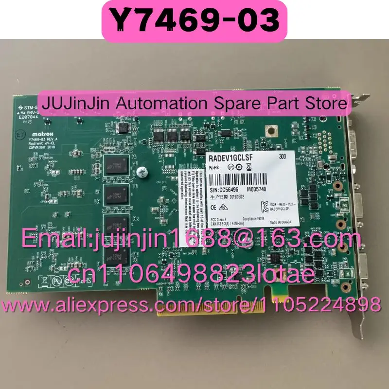 RADEV1GCLSF Y7469-03 Used In Good Working Condition Quick Shipment