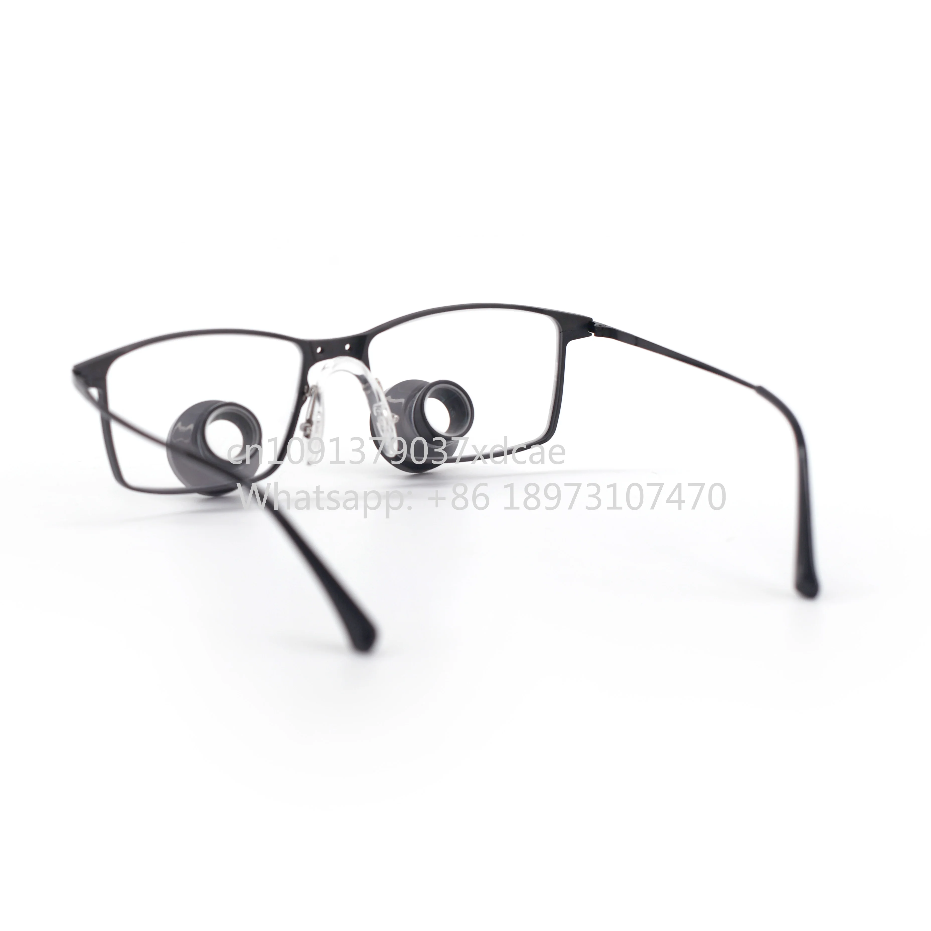 Jumelles portables en gros. Loupe grossissante 3.0x pour lunettes. Microchirurgie vétérinaire