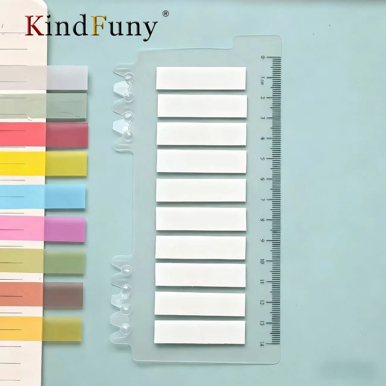 200 ورقة ملاحظات لاصقة واضحة ذاتية اللصق لوحات مذكرة ملونة لمكتب المدرسة كتاب الشرح مؤشر علامات التبويب القرطاسية