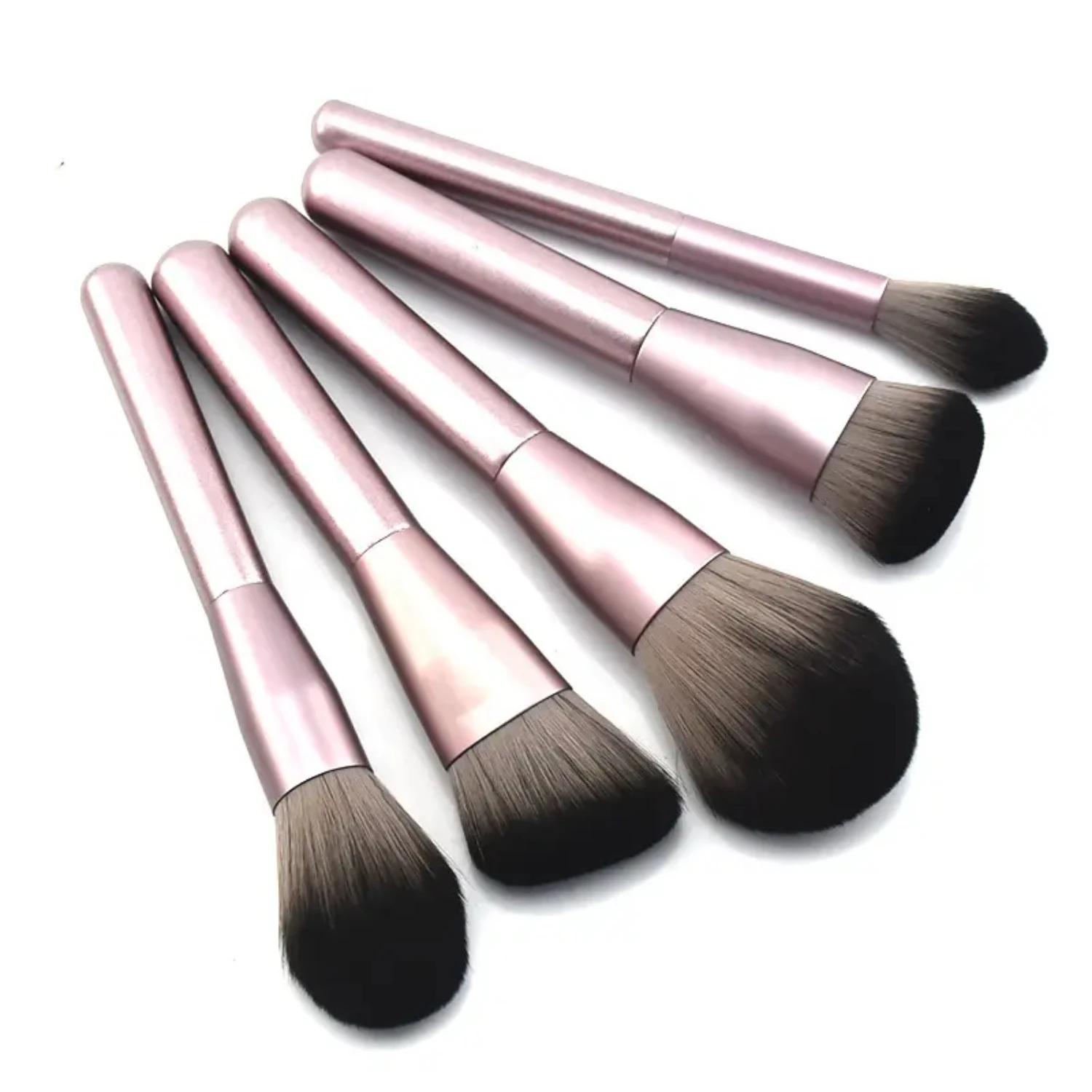 12-teiliges professionelles Make-up-Pinsel-Set für Foundation, Puder, Rouge, Concealer und Lidschatten