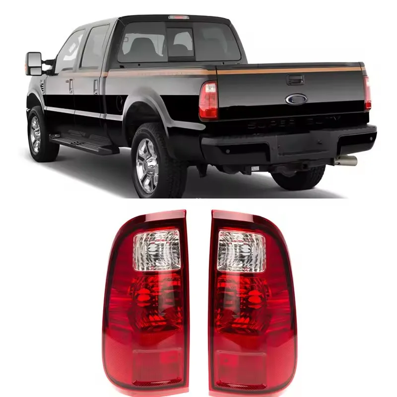 

2Pcs Left&Right Tail Light For Ford F-Series Super Duty 2008 2009-2016 Rear Taillight Warning Light Reversing Light BC3Z13405A